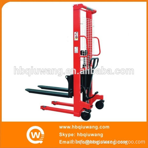 Manual forklift pallet stackers